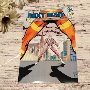 4/$20 Next Man #3 June 85' Adult Comics
